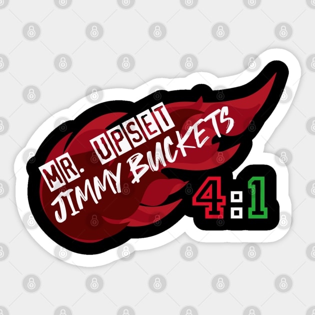 Playoffs Jimmy Buckets 4:1 A Sticker by HCreatives